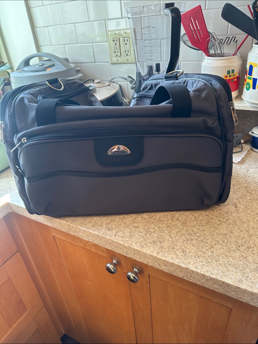 Samsonite Black Travel Duffel Bag
